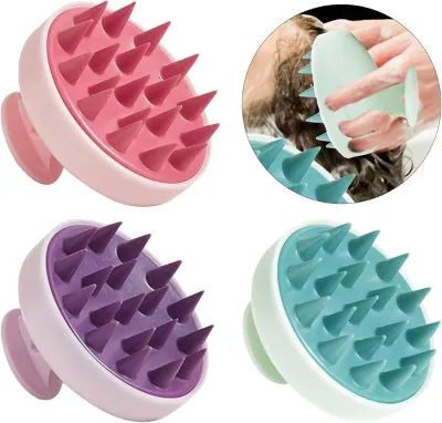 Silicone Scalp Massager Brush (1 pc)